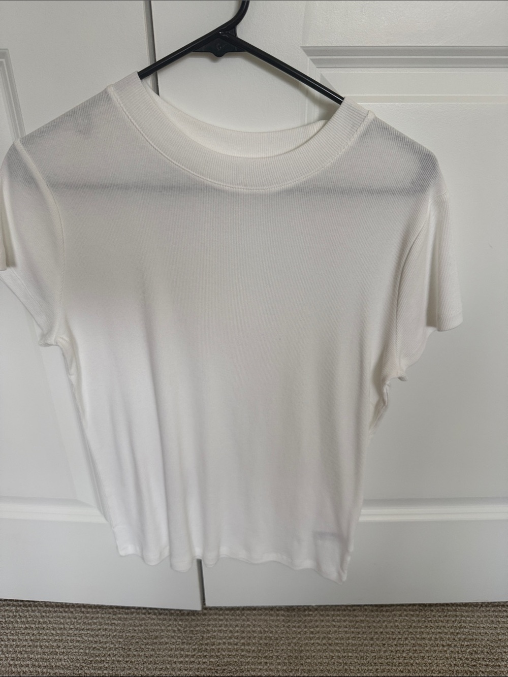 a new day White Short Sleeve Crewneck Tee